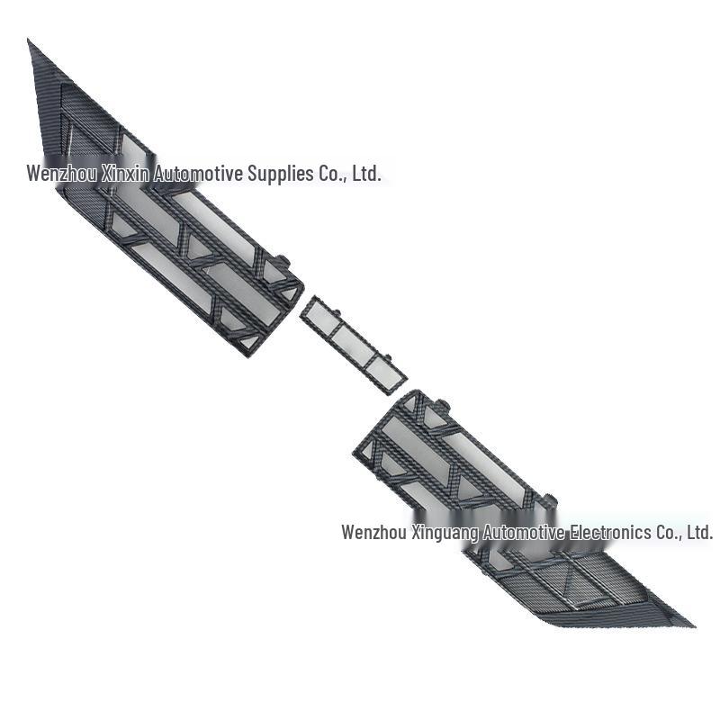 Compatible with 24 Changan UN-V models, Front Windshield Insect Net with Black Carbon Fiber Finish.