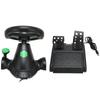 PC Racing Wheel Game Steering Wheel 180 Degree Car Racing Driving Wheel with Pedal for Racing Game