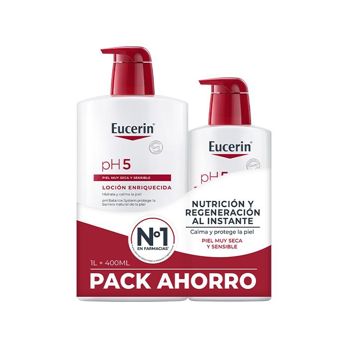 

Обогащенный лосьон Eucerin Ph5 1000 мл, набор из 2 предметов