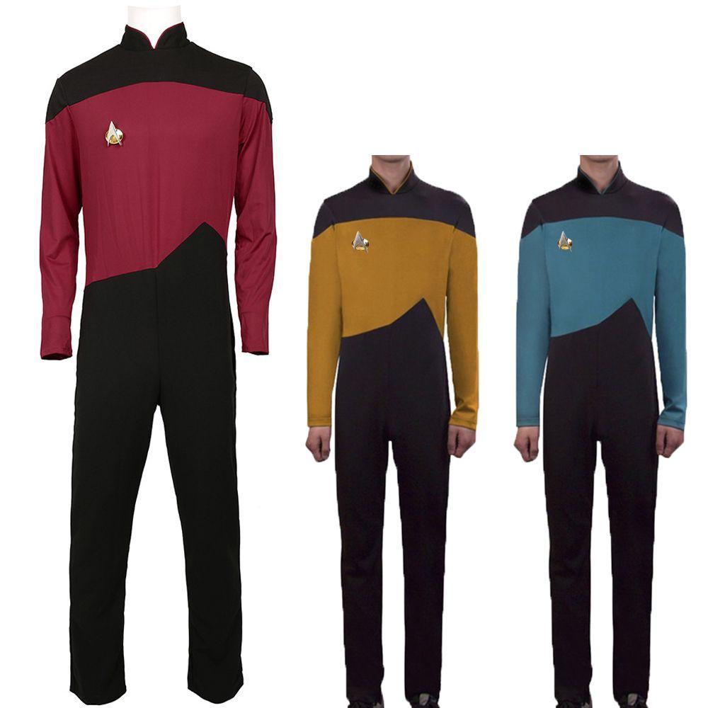 High-quality Star Trek Captain Jumpsuit Perfect For Cosplay And Role Play