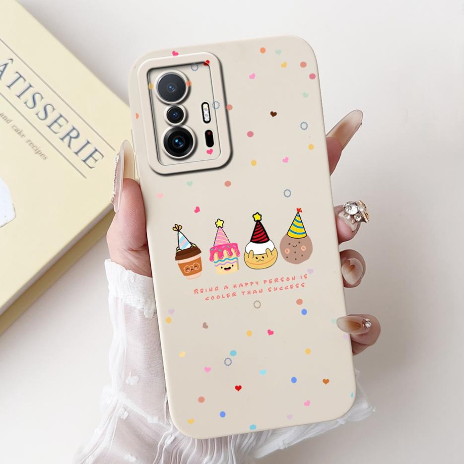 For Xiaomi 11T Pro Case Cute Dog Cartoon Cover Soft Silicone Phone Cases For Xiaomi Mi 11T Pro Mi11T 11TPro Fundas 6.67'' Bumper