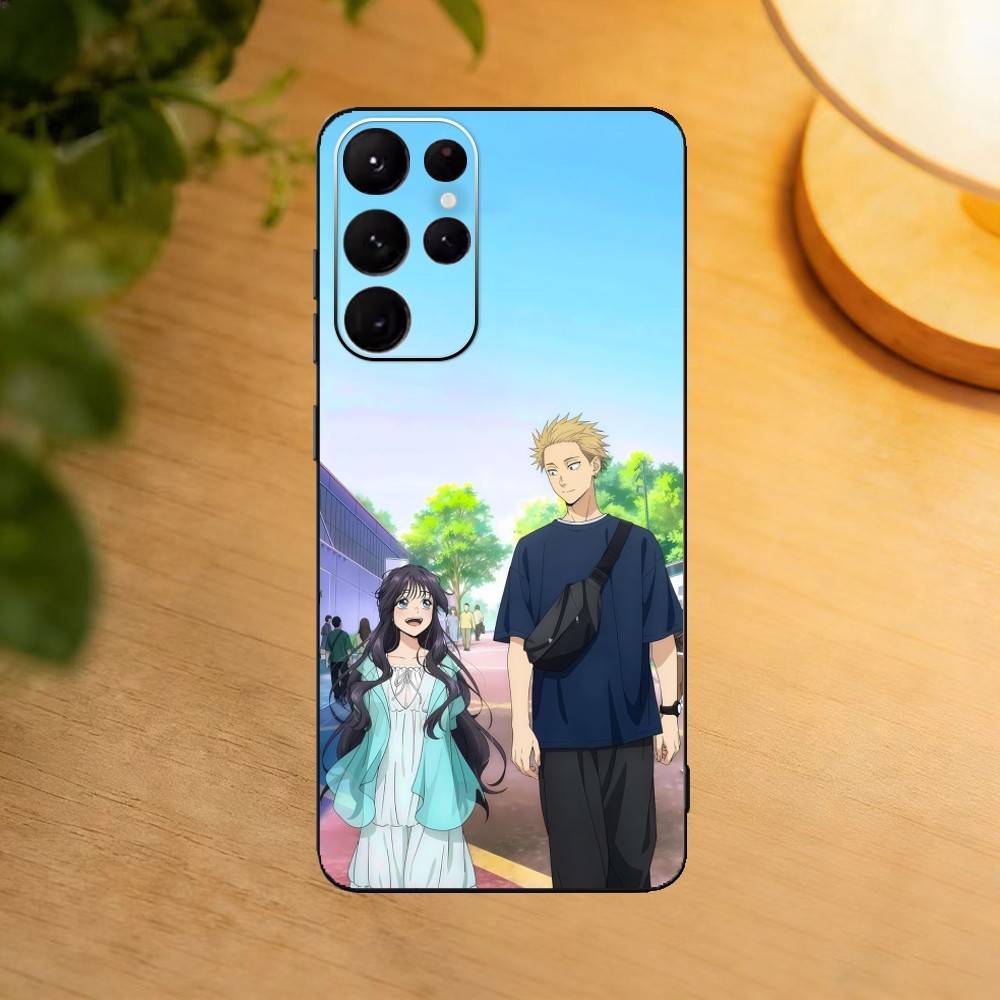 Rintaro T-Tsumugi K-Kaoruko Waguri Phone Case For Samsung S25,24,23,22,30,21,10,9,Ultra,Plus,Lite Soft Black Case