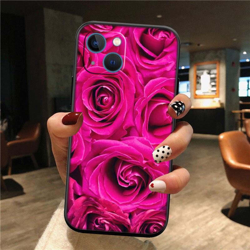 IK13 Beautiful Roses Flower Case for Samsung M06 M15 M16 M35 M55 M56 A36 A42 A50 A50S A51 A52 A32 A33 A05 A05S A06 A16 A20