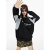 ICH MODE Women's V-neck Raglan Sleeve Sweatshirt
