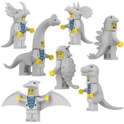 Dinosauro Giocattolo da Assemblare Blocchi da Costruzione Minifigure