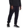 Under Armour Unstoppable Solid Color Drawstring Cuffed Training Fleece Knit Pants Men pants Black 1382287-001