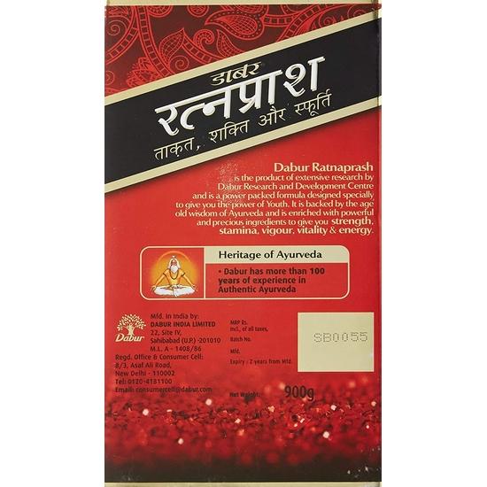 Dabur Ratnaprash | Enriched with Moti , Kesar , Musli - 900 G
