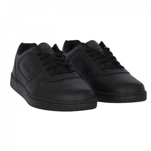 Slazenger Mens Tower Leather Low Trainers