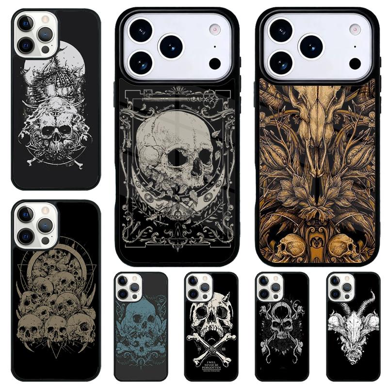 Mysterium Gothic Fantasy Art Shockproof Phone Case for iPhone 17 Air 16e 15 11 12 14 13 Pro Max Cover Coque