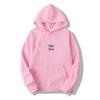Women's Autumn 2026 Loose Casual Printed Hooded Plus Velvet Top