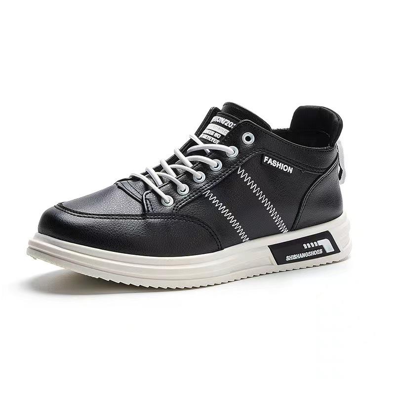 

Новые классические белые туфли для мужчин, повседневные, удобные, модные и универсальные, легкие, студенческие туфли из корейской кожи 44