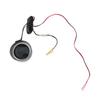 Round LED Digital Car Truck Water Temp Gauge 2 in 1 Water Temperature Voltage Meter for 12V 24V Vehicles Trucks