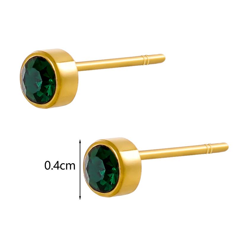 Stahl Mehrfarbig Schraubkugel Ohrstecker Für Damen/Herren Knorpel Helix Hantel Ohrstecker Piercing Schmuck