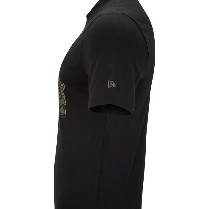 New Era Football Fan Shirt - NFL Teams Noir / Wood Camo