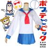 Team Epic Pop Poputepipikku Popuko Pipimi School Sailor Uniform Costume Cosplay
