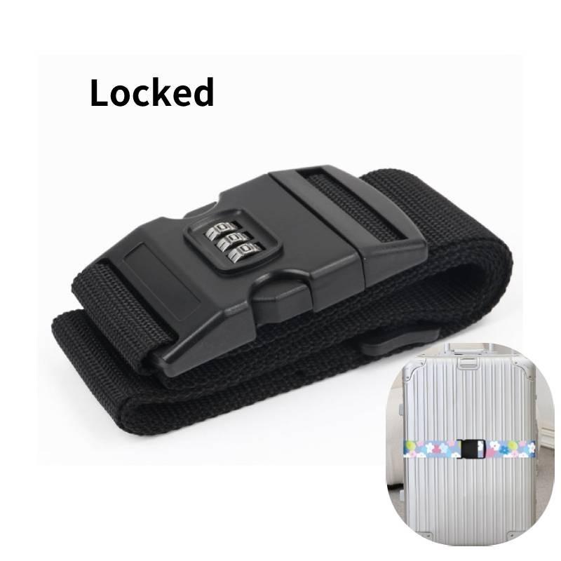 Durable Luggage Strap Cross Packing Belt Secure Travel Bag Protective Tightening Reinforcement Rope