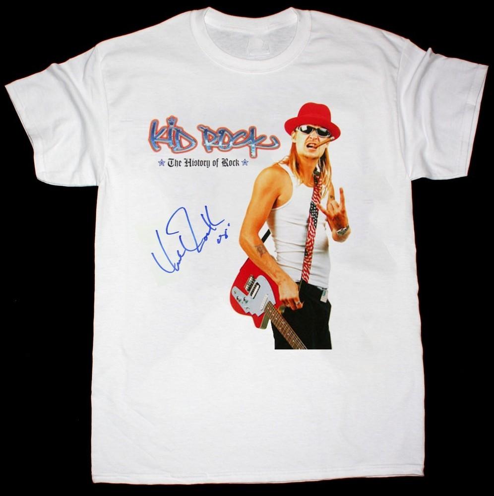 

Kid Rock The History of Rock Signature Shirt Unisex All Size R256 Unisex T-Shirt S