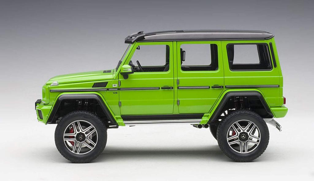 AUTOart G500 Squared Green Finished Product 1/18 Mercedes-Benz 4×4