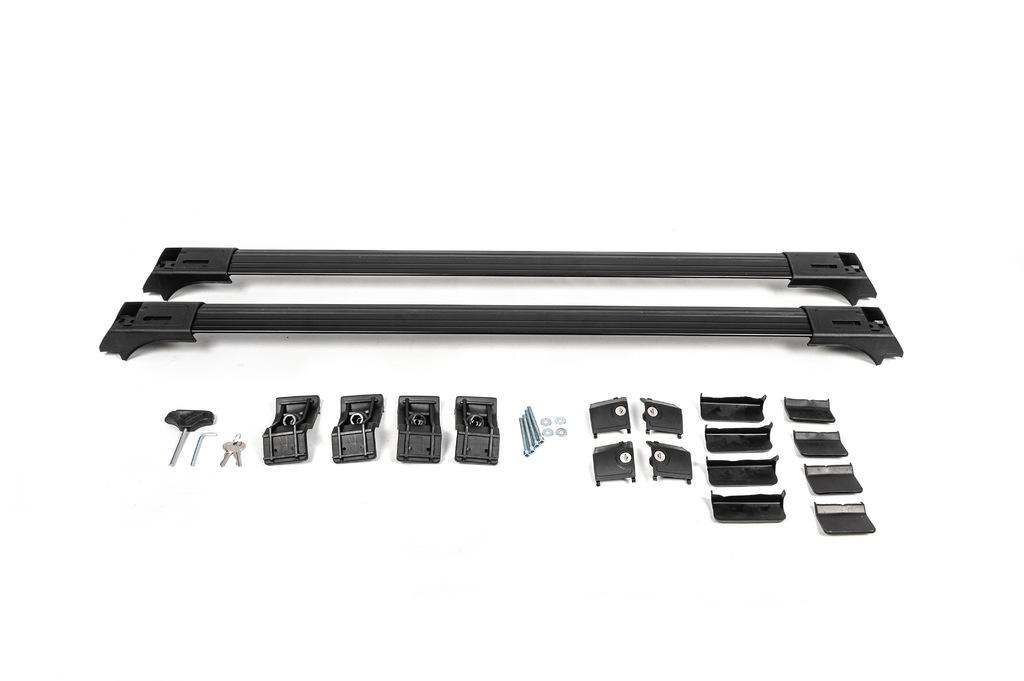 

Перемычки на обычные рейлинги под ключ Skybar V1 (2 шт) до 110см, черные