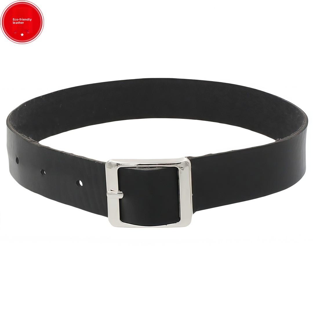 Eco-friendly PU Leather European and American Retro Harajuku Punk Rock Leather Collar Women s Neck Strap Collarbone Necklace Women s Trend Bracelet
