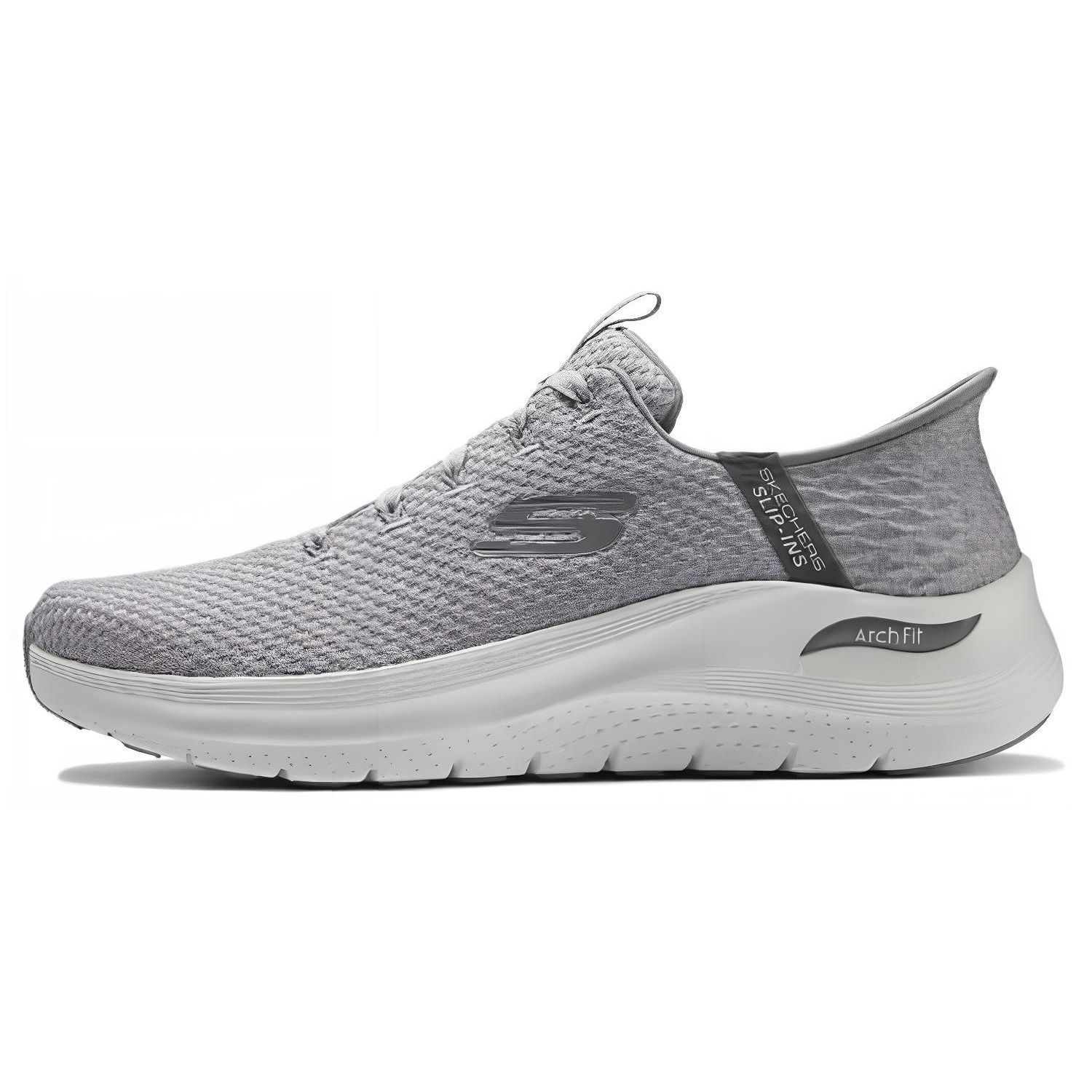 Skechers Comfortable Casual Low-Top Running Shoes Men sneakers Gray 232462-GRY 42.5
