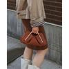 Stylish Niche Design Pleated PU Cloud Clutch Bag for Women
