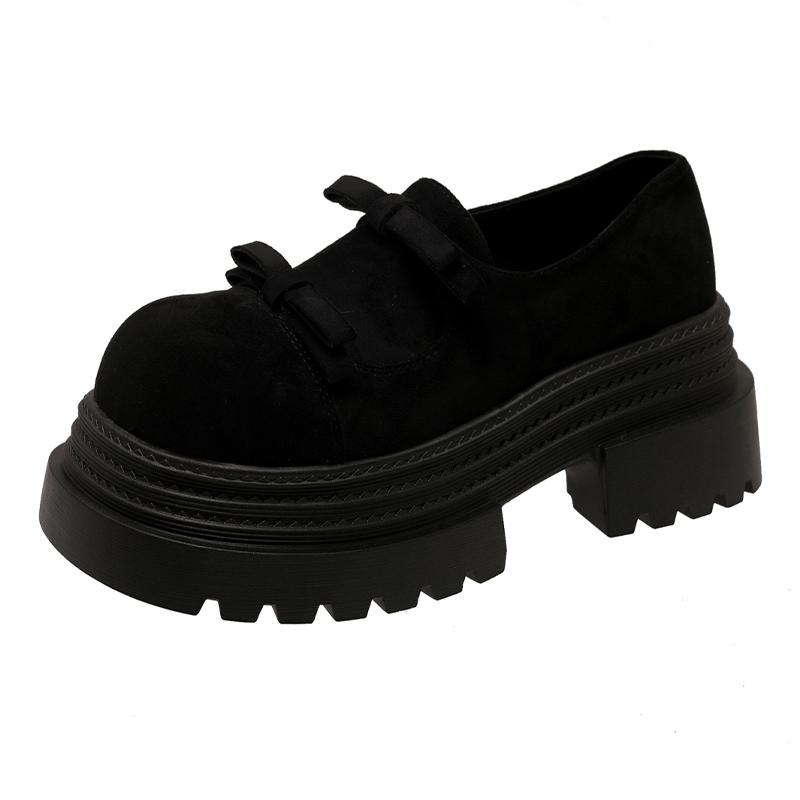 Fashion Flats Mary Jance Women Shoes Platform Bow Dress Loafers Shoes Fashion Sport Autumn 2025 Nre Trend Casual Zapatillas De Mujer