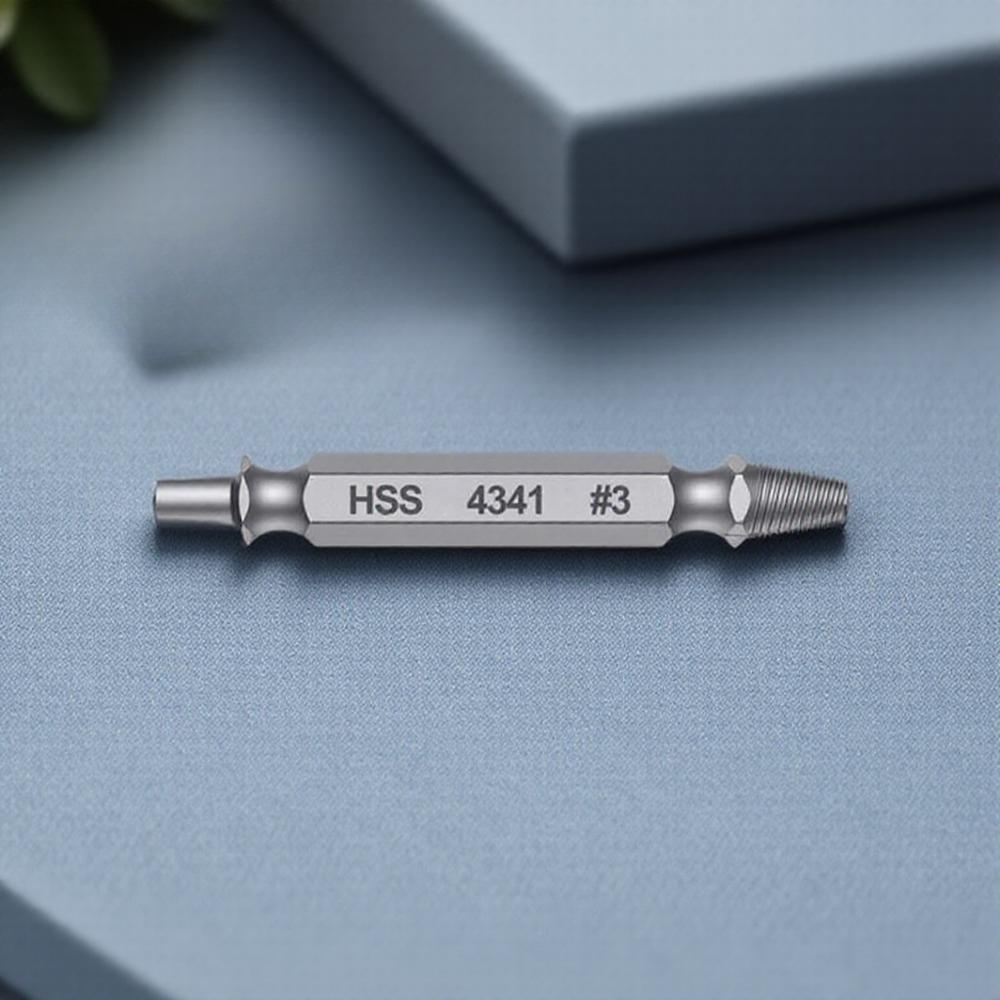 HSS 4341 Stripped Screw Extractor Drill Kit Broken Damaged Bolt Remover Tool for Easy Removal 1PC 4PCS 6PCS Drill Bits Set