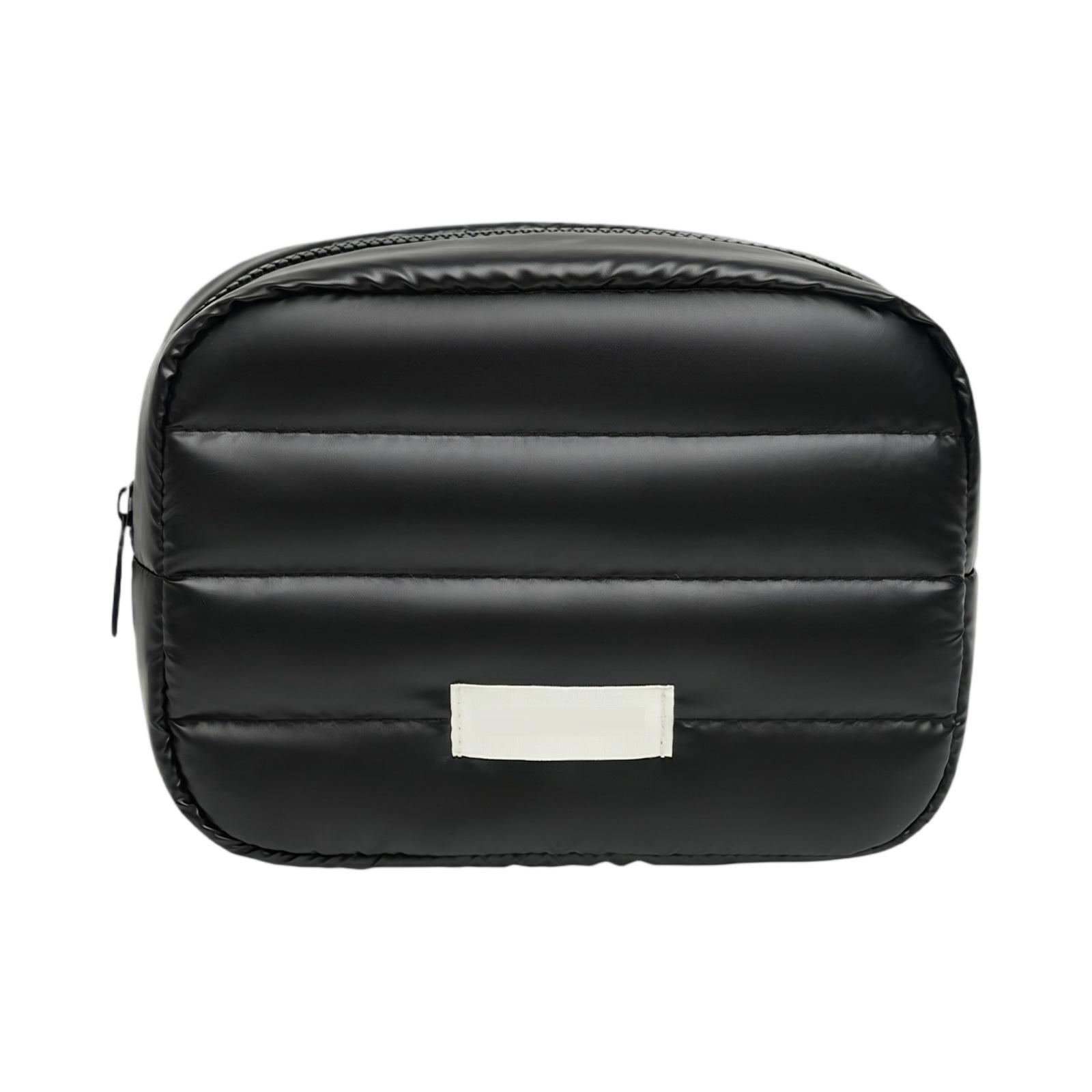 

Travel Makeup Bag Large Capacity Cosmetic Organizer Storage Pouch Portable Toiletry Bag for Women and Men one size чёрный