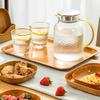 Bone Spitting Dish Imitation Wood Grain Serving Trays Japanese-Style Plastic Fruit Bowl Stackable Salad Tray Kitchen Organizer