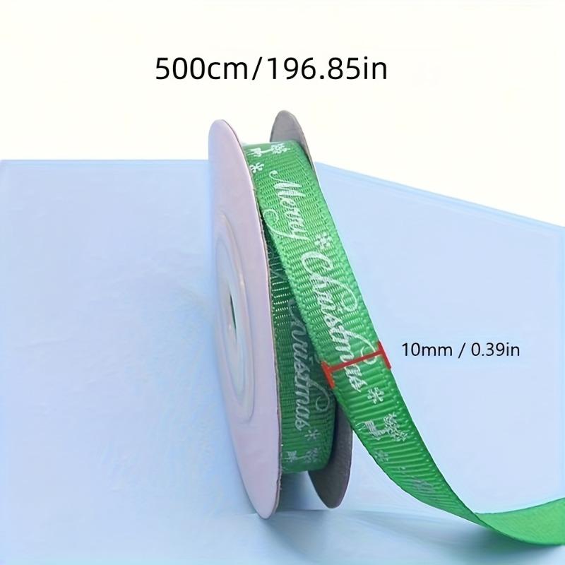 4 Rolls Mixed Christmas Printed Ribbon Supplies Gift Wrapping and Xmas Decorations Christmas Craft Ribbon Roll Decoration 2026