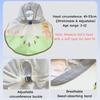 Kids Sun Hat Summer UV Protection Breathable Mesh Large Brim Outdoor Travel Hat Boys Girls Fisherman Beach Fisherman Hat