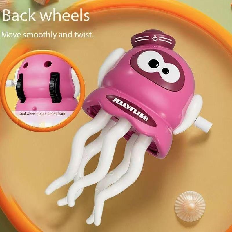Non-Toxic Clockwork Magic Dancing Octopus Fidget Toys Anti-Stressbaby Crawling Toys Games For Kids Children Pets Toy