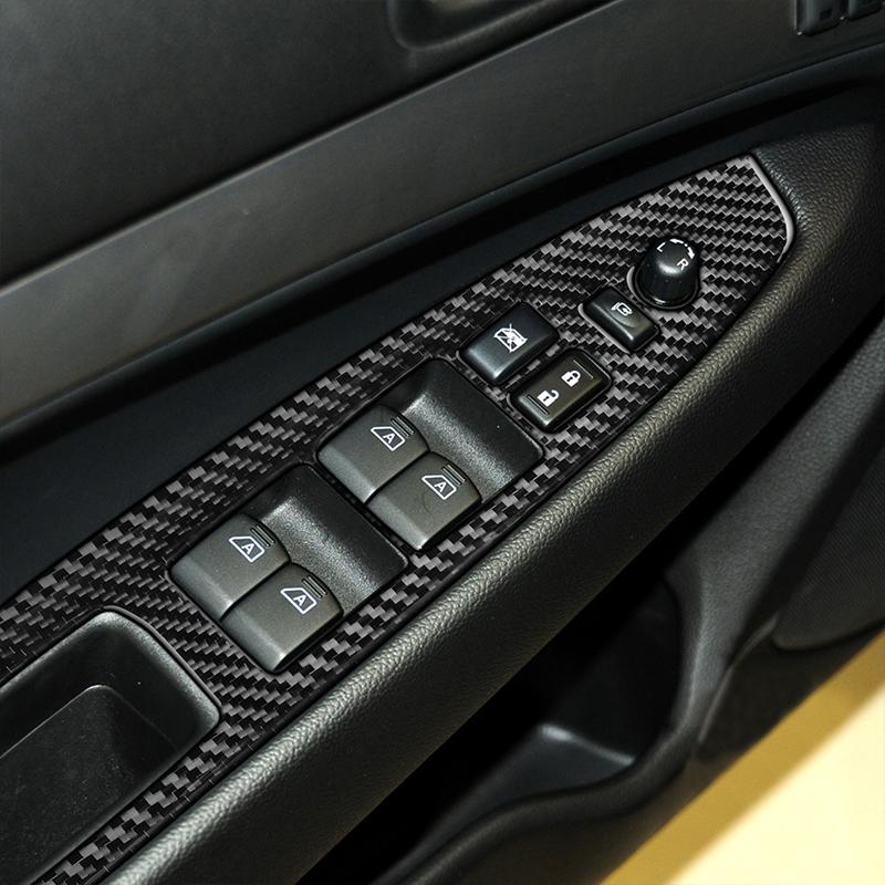 Für Infiniti G37 07-13 Weiche Carbon Faser Klimaanlage Radio Fensterheber Lautsprecher Getriebe Trim Abdeckung Auto Innen