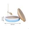Cat Scratch Bowl Scratching Board Toys Round Indoor Training Sleeping Bed Non-slip