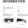 Uv400 Goggles Versatile Cycling Sun Glasses Sports Sunglasses Fashion Square Sunglasses For Travel Cycling Sun