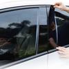 6PCS For Kia Forte Sedan 2019-2023 Black Door Window Pillar Post Cover Trim Set