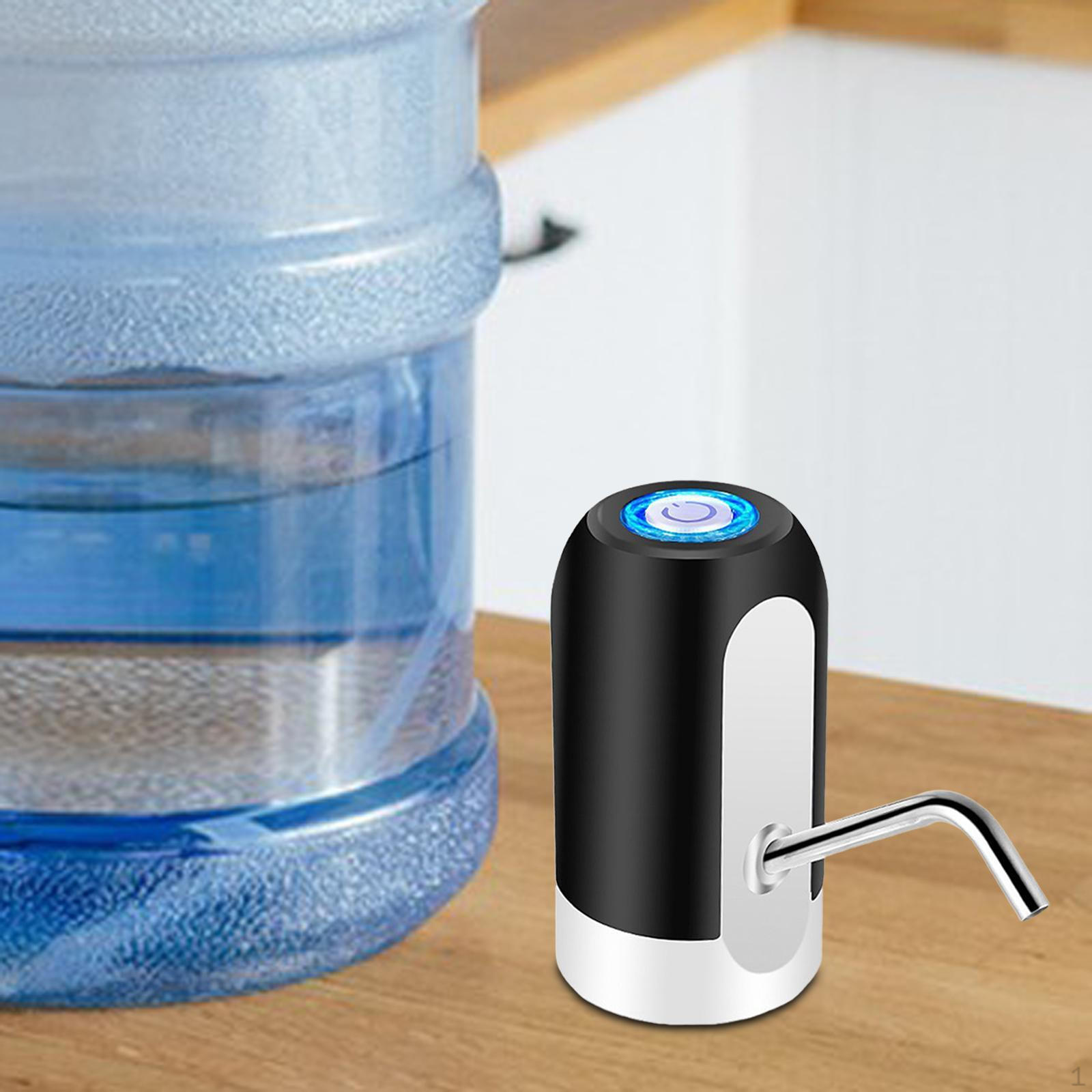 Automatic Water Dispenser Pump Drinking Bottle Pump,,Electric Jug for Hiking чёрный
