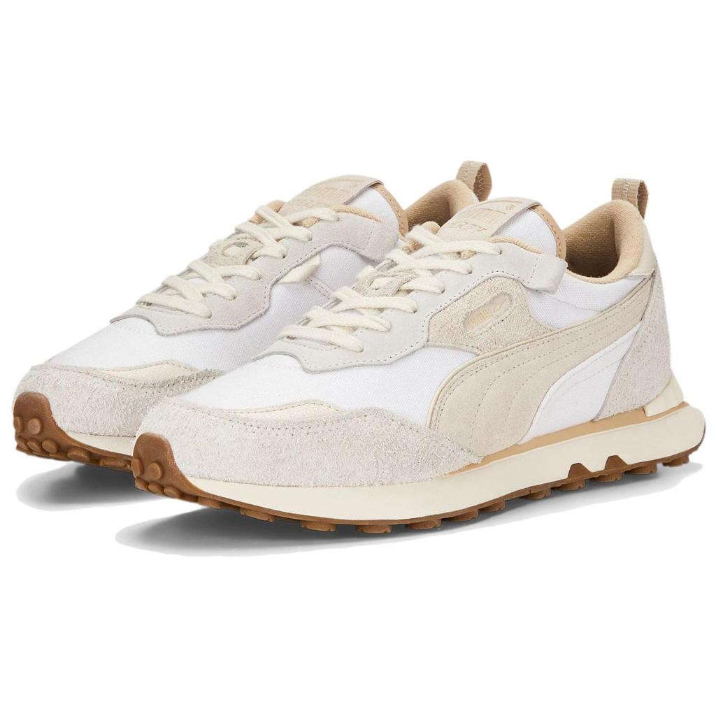 Puma Rider FV Worn Out - White Pristine Unisex Sneakers Cream Gum 390167-01