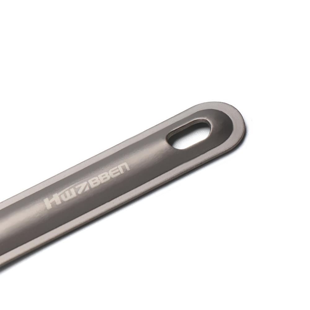 Portable New Pure Cutlery Fork Long Handle Spoon Titanium Cookware Outdoor Picnic Accessories