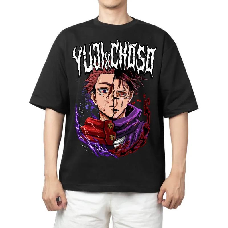 Camiseta Anime Jujutsu Kaisen Yuji & Choso, Talla S 5xl, R S