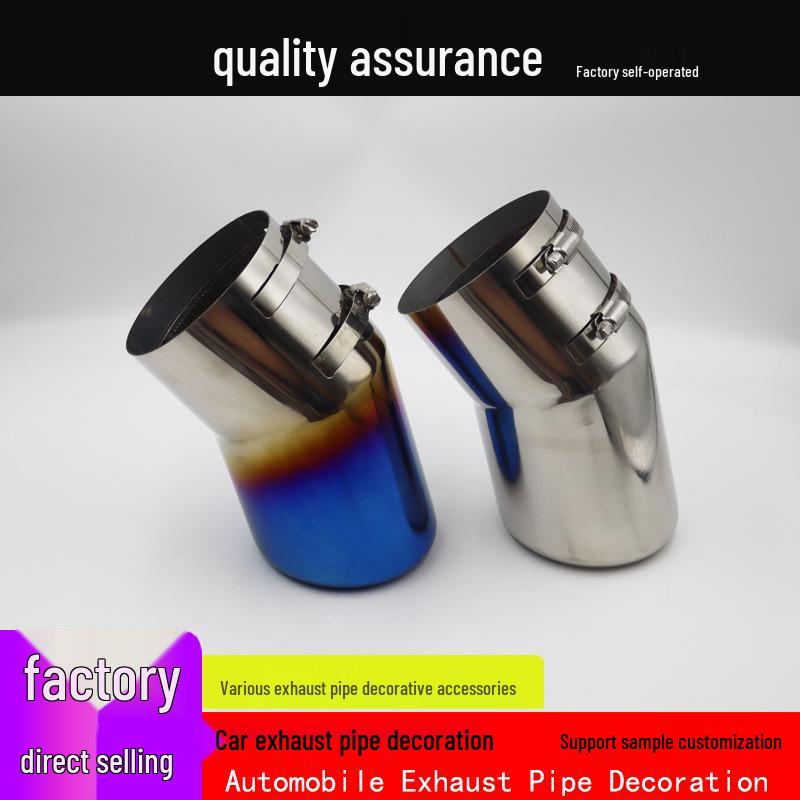 Fits 2008-2026 Toyota Land Cruiser, Lexus LX570 Tail Throat Exhaust Pipe Modification Accessories.