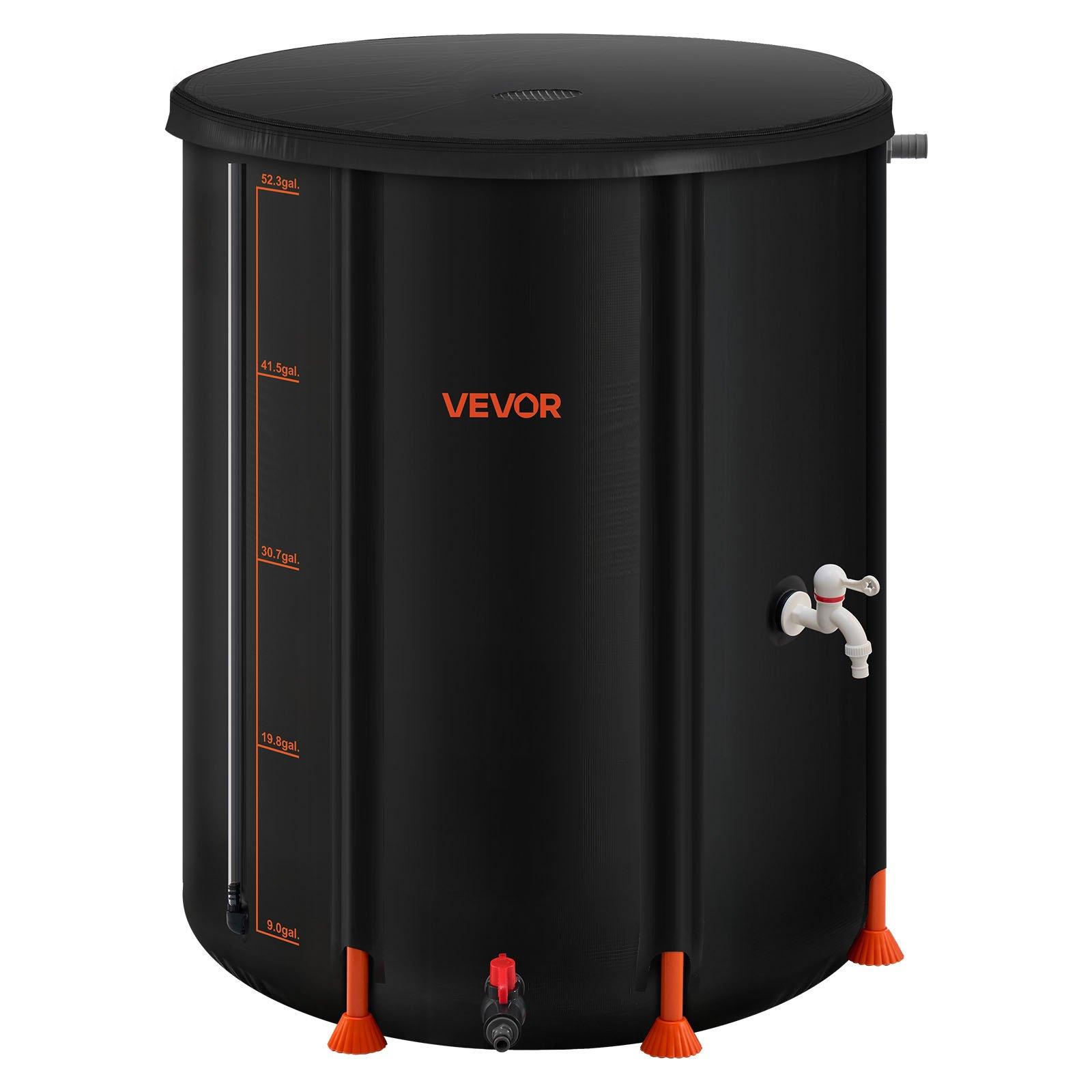 VEVOR Collapsible Rain Barrel, 201 L