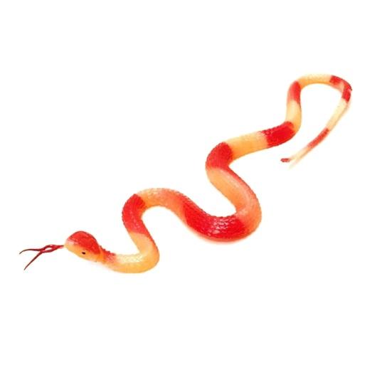 Yousheng Fake Snake Toy, Realistic Rubber Snake with Tongue Out, 17.7-39.4 Inch Lifelike Garden Decor, Bird Deterrent Stress Relief Prank Gift
