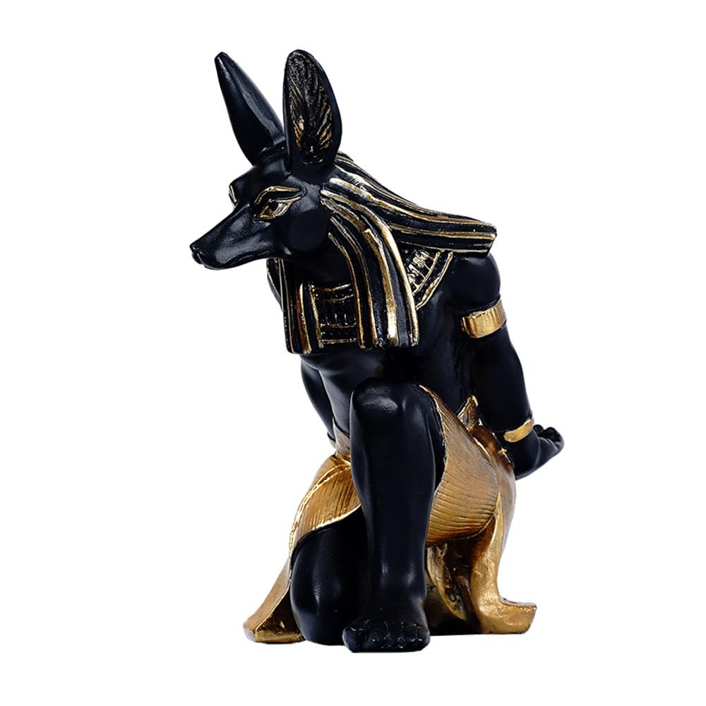 

ideastore Stylish Desktop Smartphone Stand Holder with Egyptian Anubis Design, Interior Decoration
