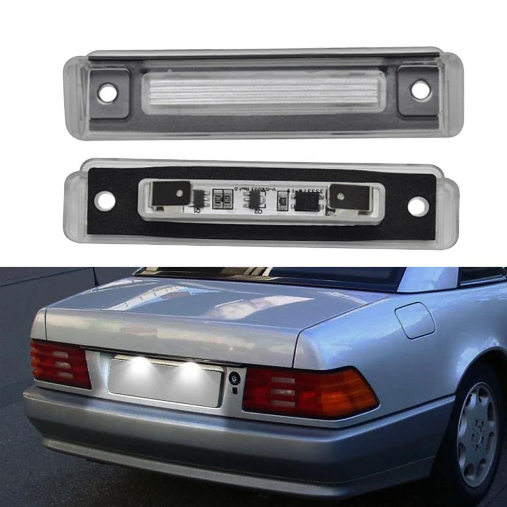 

2 шт. для Mercedes-Benz SL-Class R129 1989-2001 E-Class S124 1985-1996 світлодіодна лампа підсвічування заднього номерного знака автомобіля A1248200756