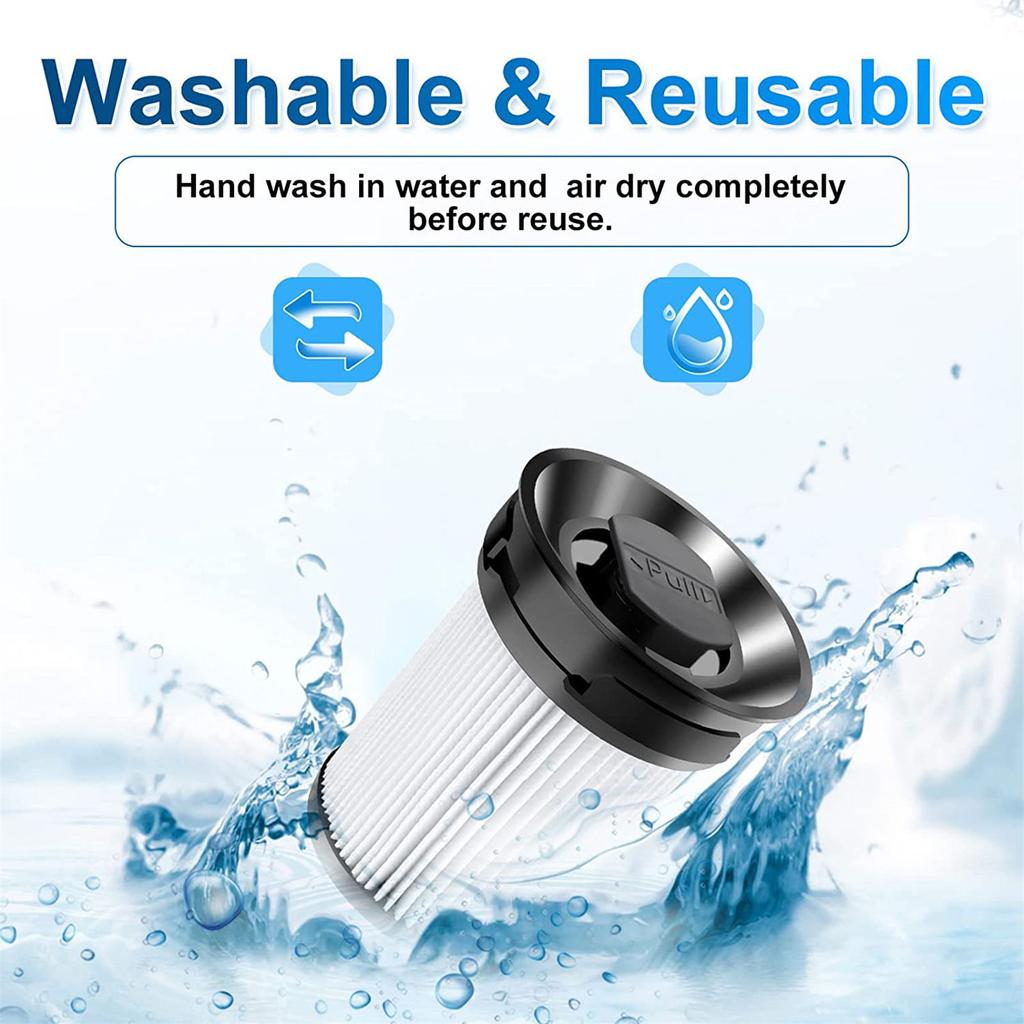1 Set Cordless Stick Vacuum Cleaner Filter Household Vacuum Cleaner Hepa- Filter Accessories Fits for - TriFlex HX1