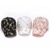 Women's Embroidered Floral Baseball Cap Korean Style Lace Mesh Sun Hat Spring Summer Breathable Uv Protection Adjustable Casual