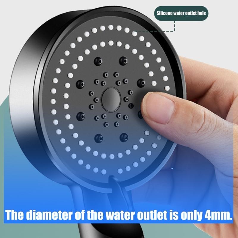 Pressures Boosting Shower Systems Regulable Sprays Models Includes Detachable Hose Nonslip Brackets 5 Filter