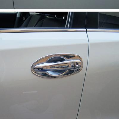 Chromové stylingové díly Pro Nissan X-Trail T32 Rogue 2014-2020 Chromové vnější kryty klik dveří Lišta Vykrojení pro misku kliky dveří
